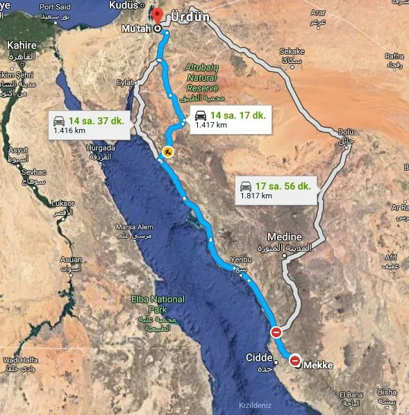 Riyad Mekke Arası Kaç KM? Nasıl Gidilir?