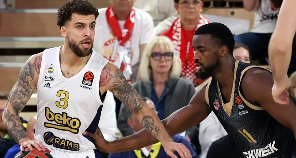 Fenerbahçe Beko, Euroleague'de Monaco'ya 86-81 Mağlup Oldu