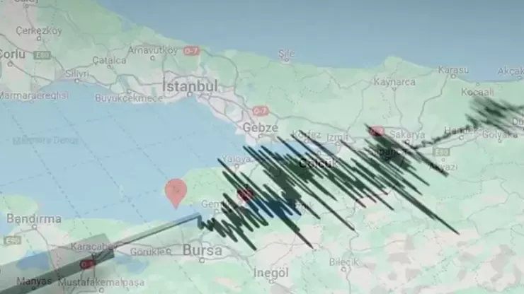 SON DAKİKA! Marmara Denizi’nde deprem meydana geldi!