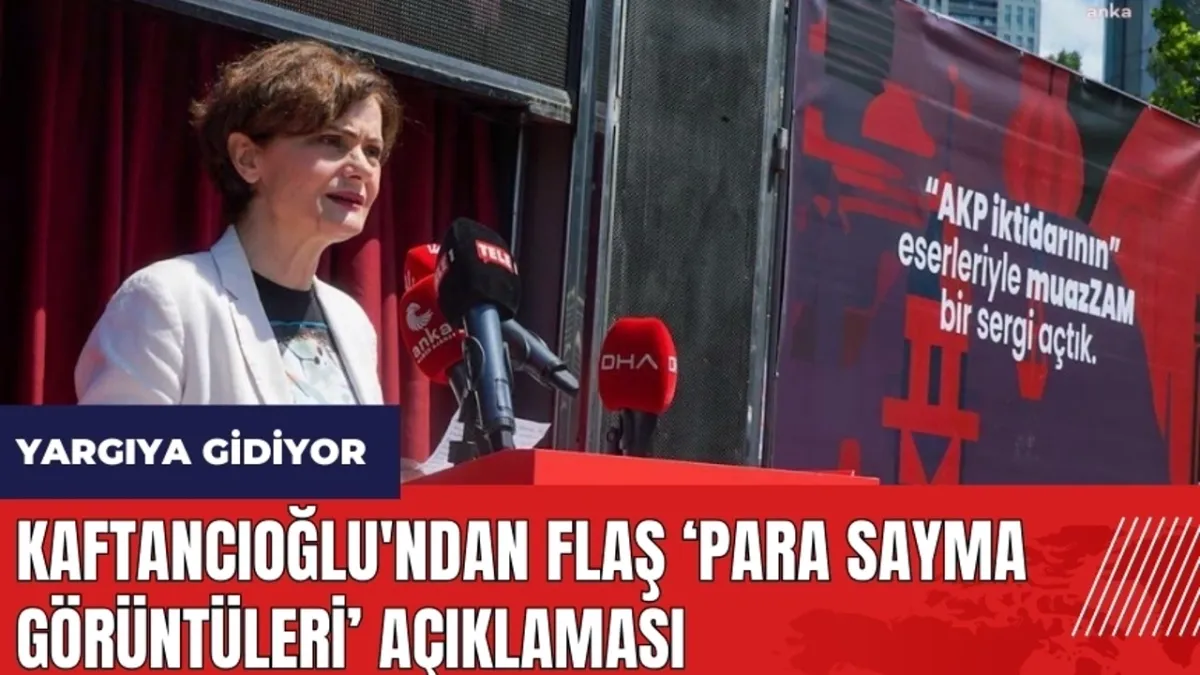 Canan Kaftancıoğlu'dan 'para sayma' görüntüleri açıklaması!