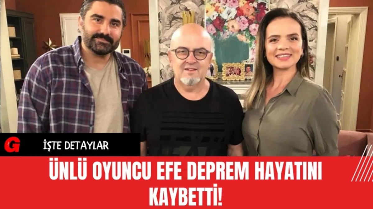 Oyuncu Efe Deprem Motosiklet Kazasında Hayatını Kaybetti!