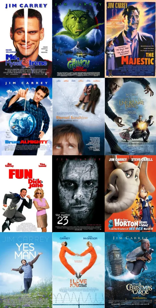 Jim Carrey Filmleri, İMDB'si Yüksek En İyi 10 Filmi!