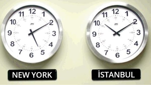 Amerika'da Saat Kaç? Vakit Farkları?